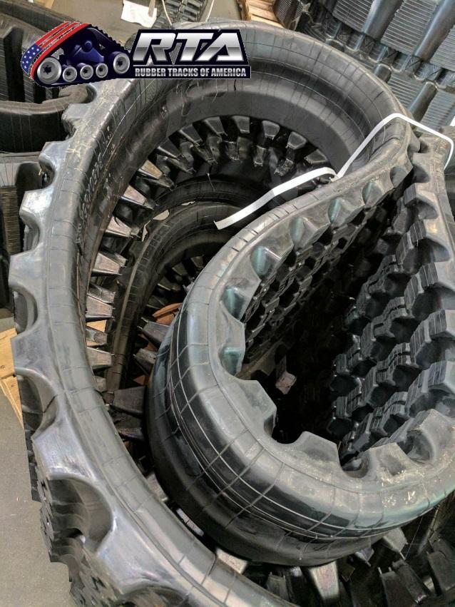 2 Rubber Tracks - Fits Case 465 95XT 450X86X60 Zig Zag Tread