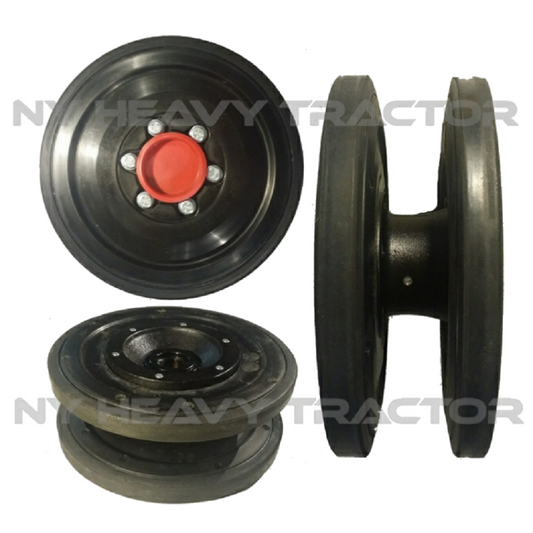 15" Rubber Idler Group Fits Terex PT80 PT75 PT110G PT110G Forestry