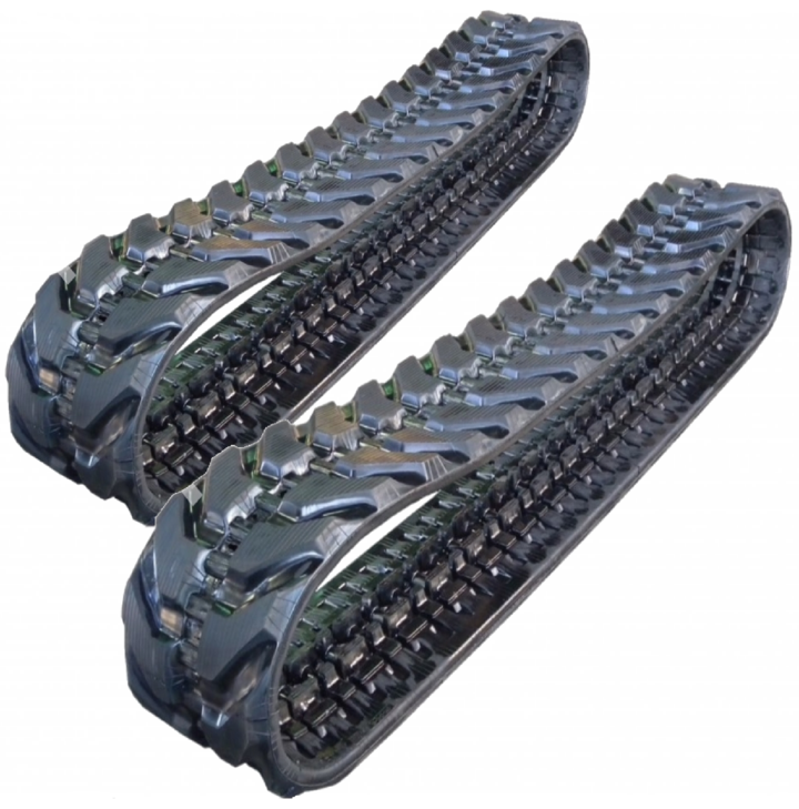 2 RUBBER TRACKS - YANMAR VIO35-2 VIO35 B27-2B 300X55.5X82