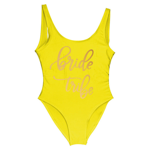 Bride Tribe Swimsuit Bachelorette