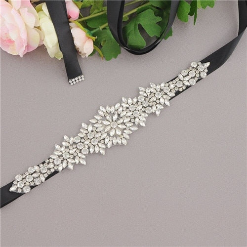 Crystal Wedding Dress Belt Bridal Sash
