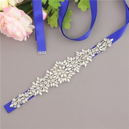 Crystal Wedding Dress Belt Bridal Sash