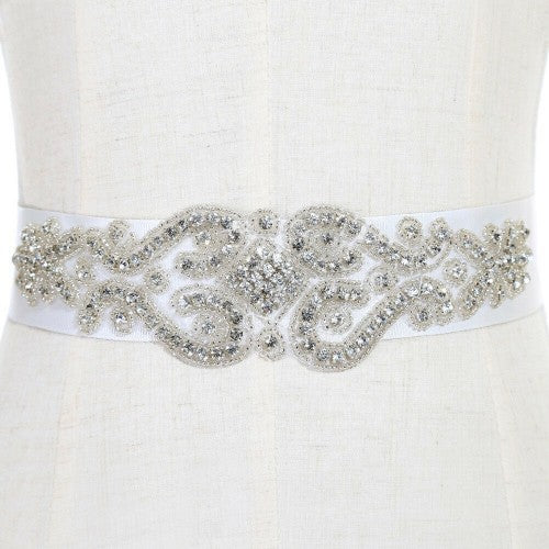 Crystal Wedding Dress Belt Bridal Sash