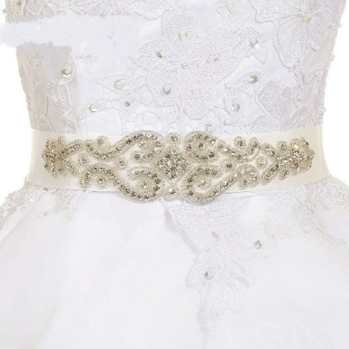 Crystal Wedding Dress Belt Bridal Sash