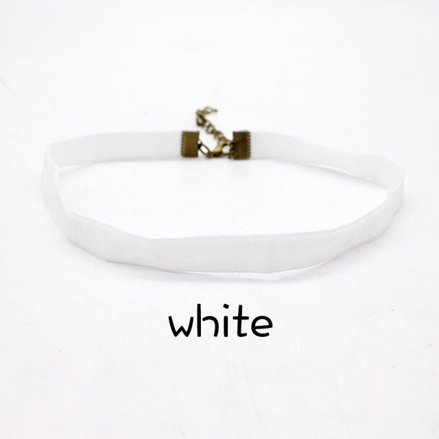Velvet Retro Choker Necklace