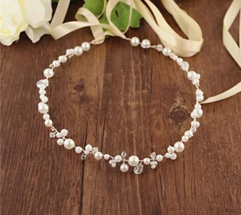 Silver Crystal Bridal Thin Belt Dress Sash