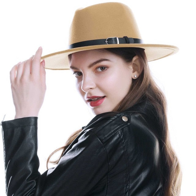 Winter Womens Fedora Jazz Stylish Sombrero