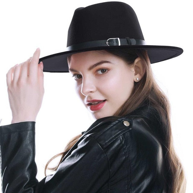 Winter Womens Fedora Jazz Stylish Sombrero