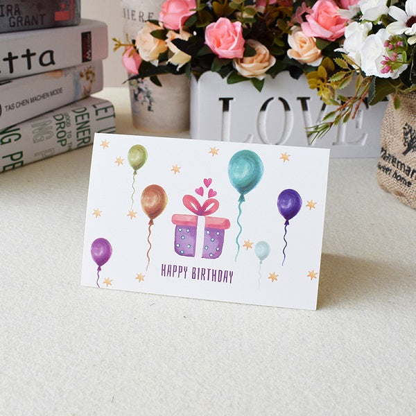 3D Pop Up Cards Birthday Cake Postcards