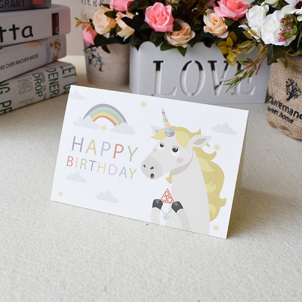 3D Pop Up Cards Birthday Cake Postcards