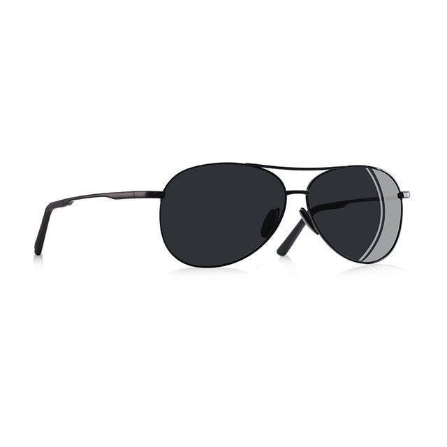 Mens Classic Pilot Sunglasses Polarized Aviator Frame Glasses UV400 Protection