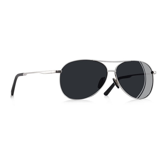 Mens Classic Pilot Sunglasses Polarized Aviator Frame Glasses UV400 Protection