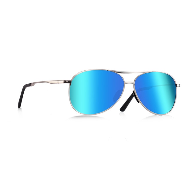 Mens Classic Pilot Sunglasses Polarized Aviator Frame Glasses UV400 Protection