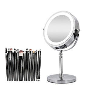 10X Magnifying Makeup Mirror LED Light