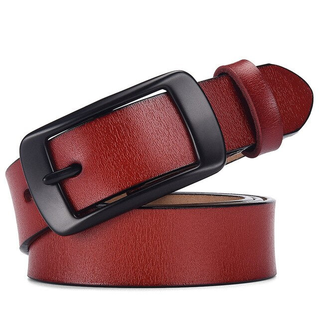 Womens Genuine Leather Fashion Casual Belt