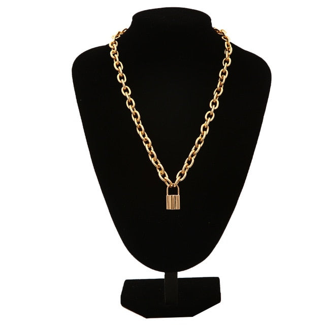 Vintage Chunky Chain Choker Necklace