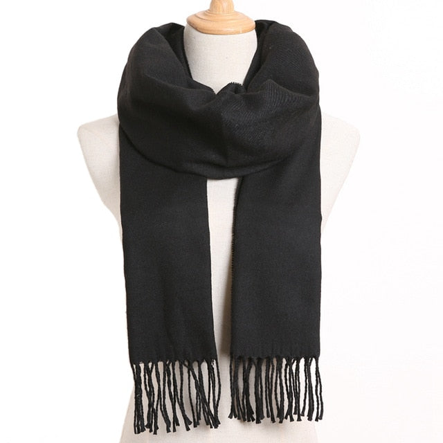 Mens Luxury Design Scarf Foulard Plaid Scarves Poncho Casual Winter
