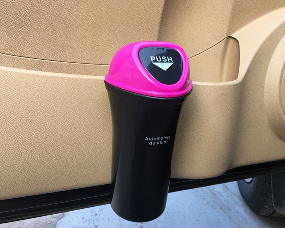 Car Trash Bin Storage Cup Can