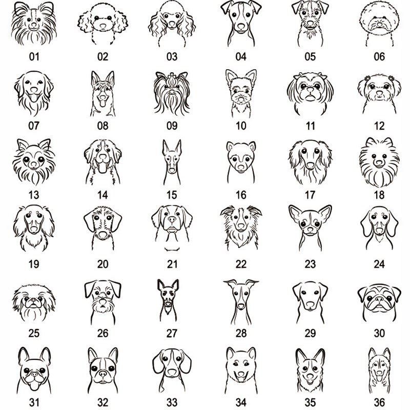 Pet ID Tag Collar Charm Name Pendant Accessories