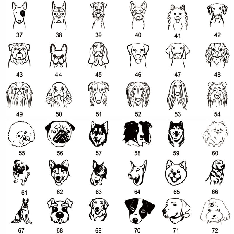 Pet ID Tag Collar Charm Name Pendant Accessories
