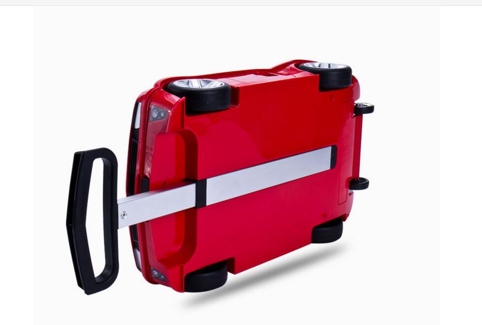 Children Rolling Luggage Suitcase Kids Car Travel Trolley Wheeled