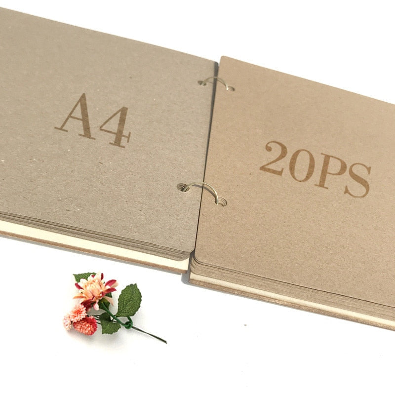 Wedding Guest Book Rustic Wood Guestbook