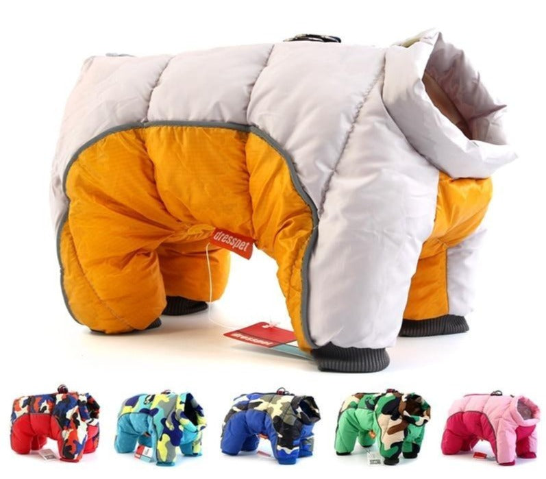 Winter Pet Clothes Warm Jacket Cotton Coat Waterproof Small Dogs