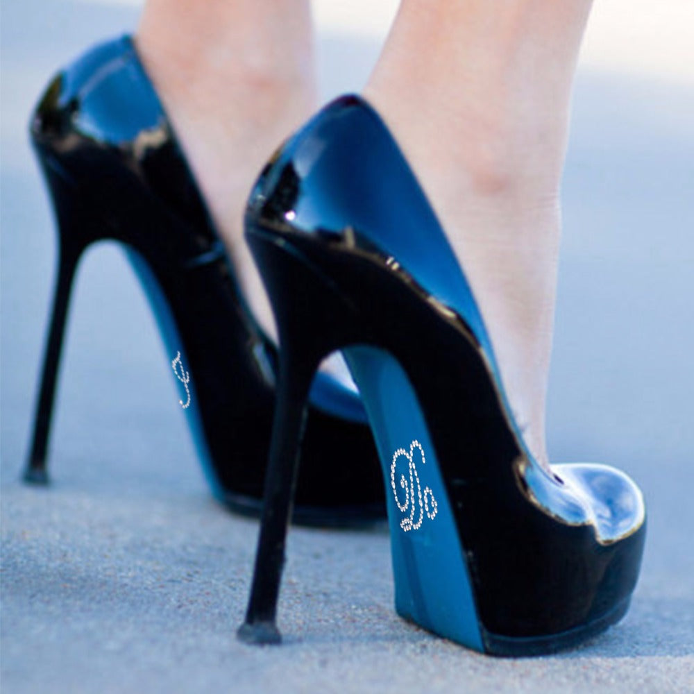 2pc High Heel Wedding Stickers