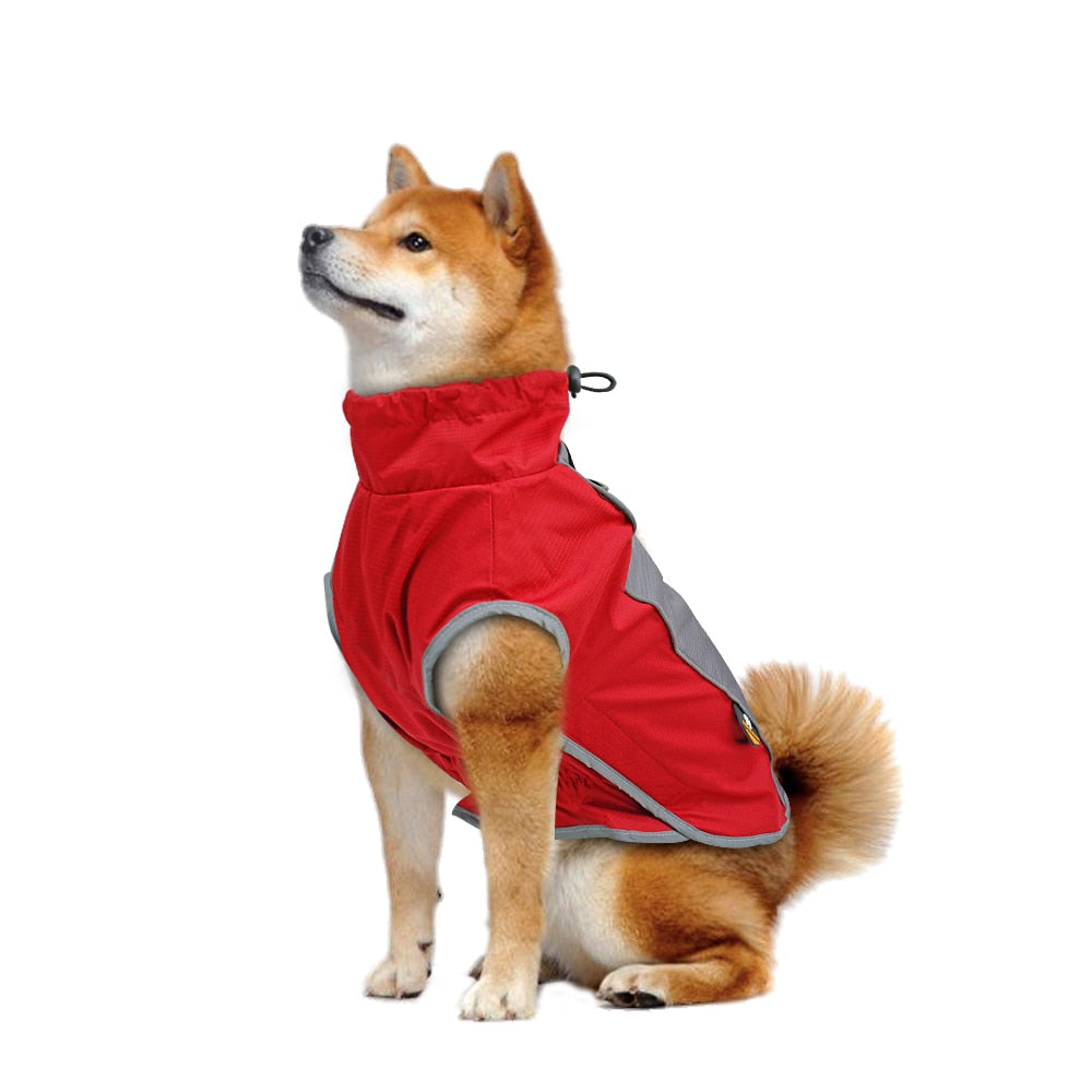 Warm Pet Jacket Winter Large Dogs Reflective Coat