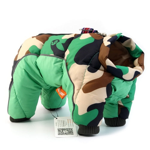Winter Pet Clothes Warm Jacket Cotton Coat Waterproof Small Dogs