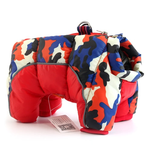 Winter Pet Clothes Warm Jacket Cotton Coat Waterproof Small Dogs