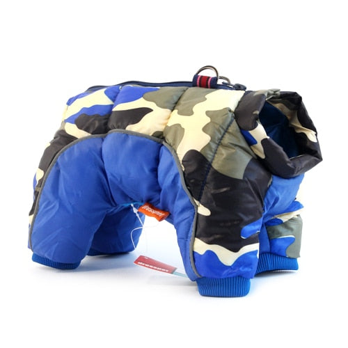 Winter Pet Clothes Warm Jacket Cotton Coat Waterproof Small Dogs