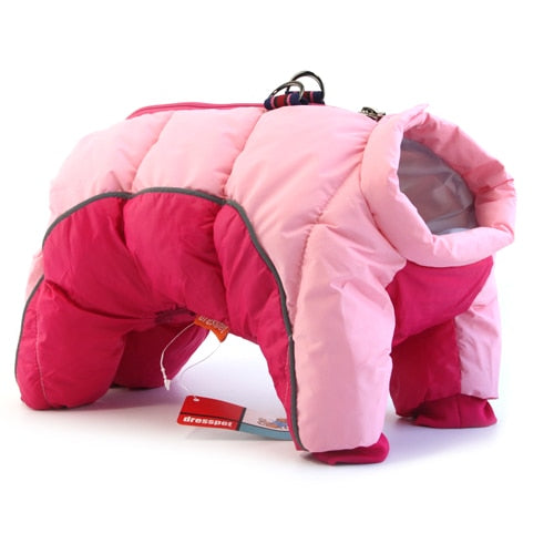 Winter Pet Clothes Warm Jacket Cotton Coat Waterproof Small Dogs
