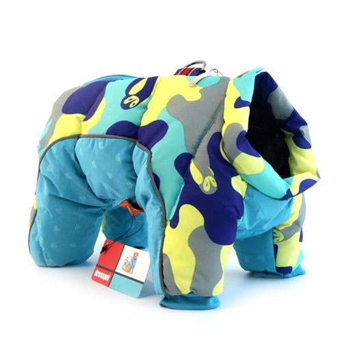 Winter Pet Clothes Warm Jacket Cotton Coat Waterproof Small Dogs