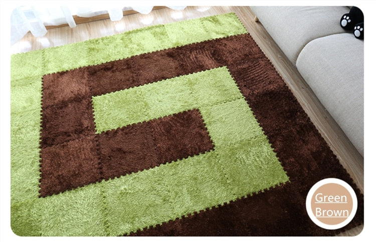 Interlocking Foam Fluffy Playtime Childrens Mat