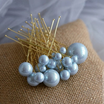 Pearls Hairpins Wedding Accessories