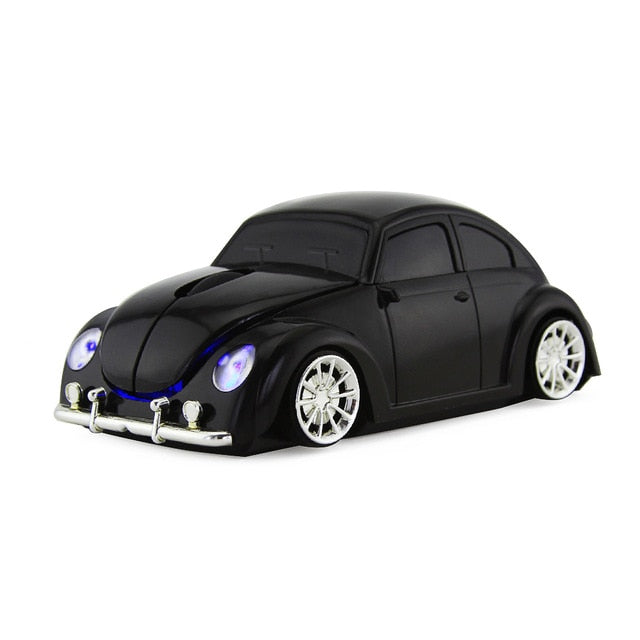 Wireless Beetle Car Computer Mouse