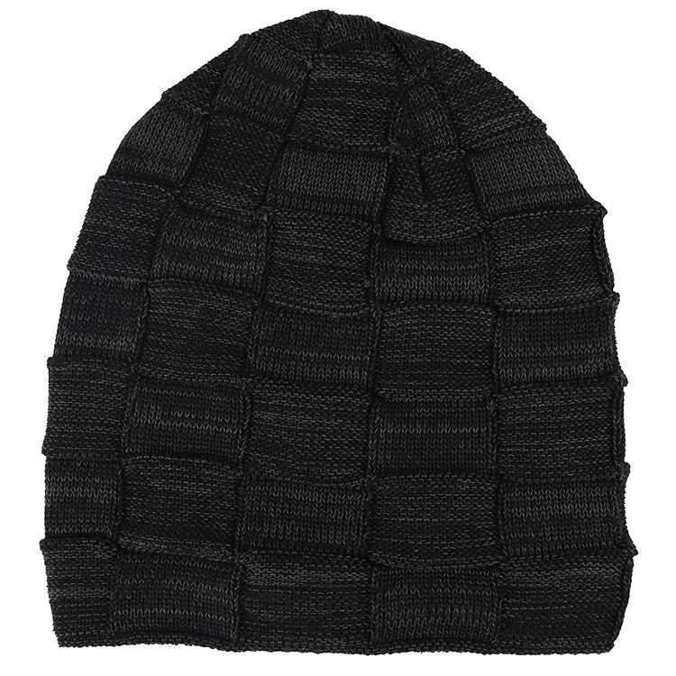 Mens Winter Beanie Hat Scarf Skullies Cap