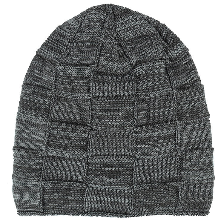 Mens Winter Beanie Hat Scarf Skullies Cap