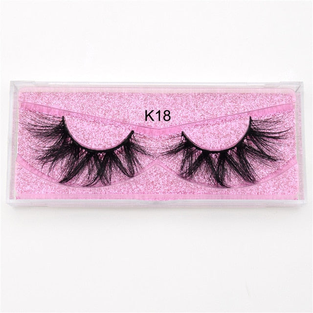 Mink False Lashes 3D Eyelashes Reusable Natural