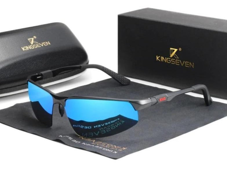Mens Polarized Aviation Mirror Sunglasses