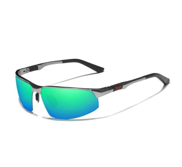 Mens Polarized Aviation Mirror Sunglasses