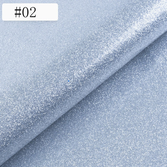 PVC Magic Color Giltter Faux Leather Fabric