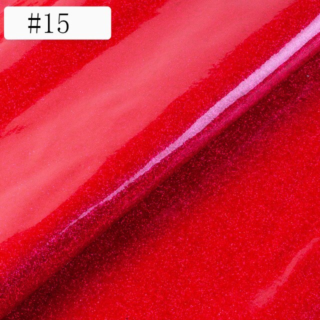 PVC Magic Color Giltter Faux Leather Fabric