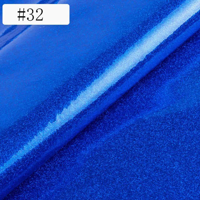 PVC Magic Color Giltter Faux Leather Fabric
