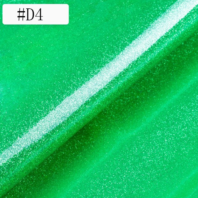 PVC Magic Color Giltter Faux Leather Fabric