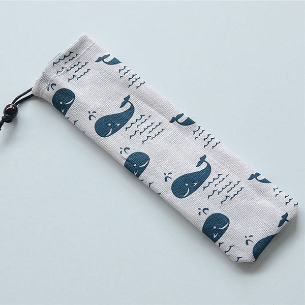 Portable Cutlery Bag Cloth Linen