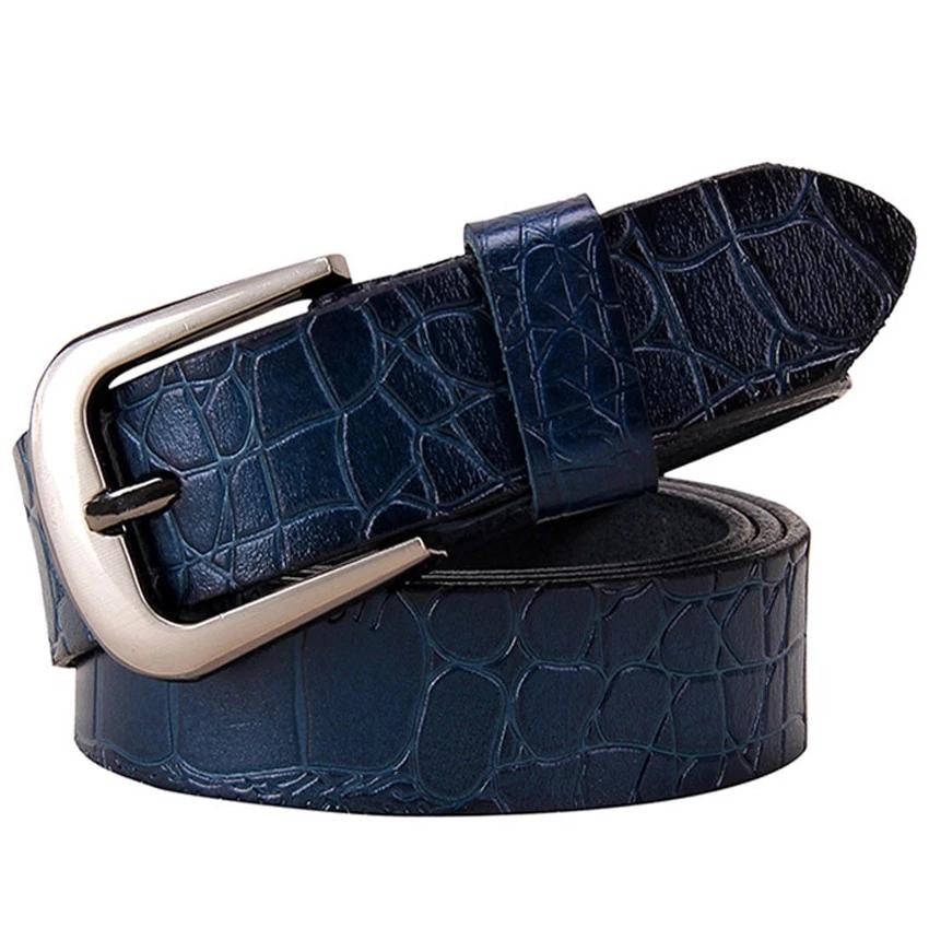 Genuine leather Belt For women Fashion Pin buckle 2.8 cm