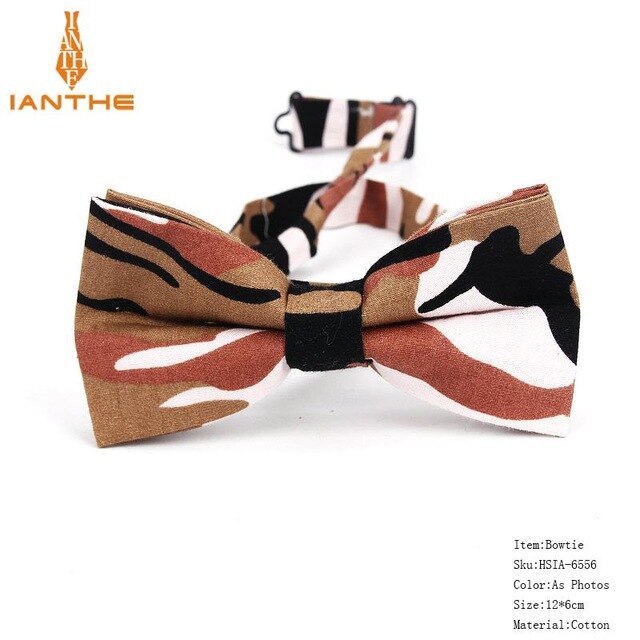 Bow Tie Men Tuxedo Cotton Designer Colorful Designs Party or Casual Neckwear