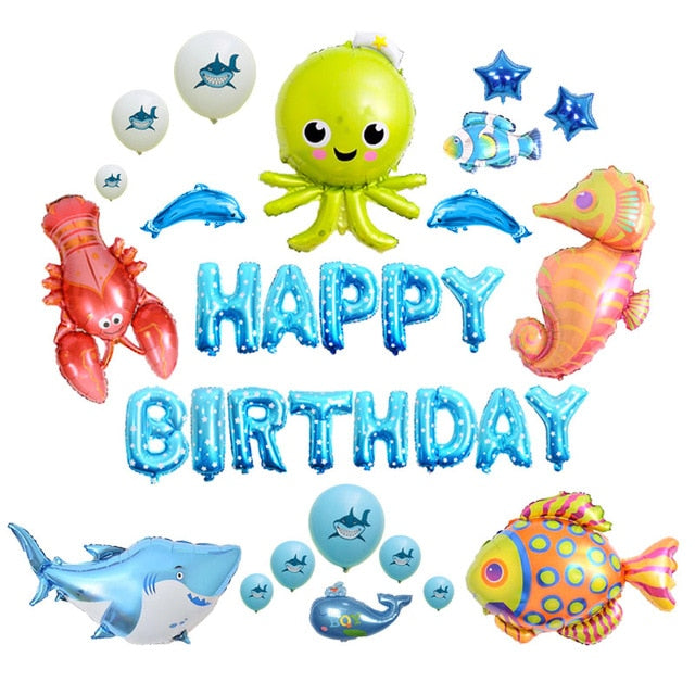 Large Unicorn Birthday Party Balloon Stand 3D Horse Decorations Feliz Cumpleaños